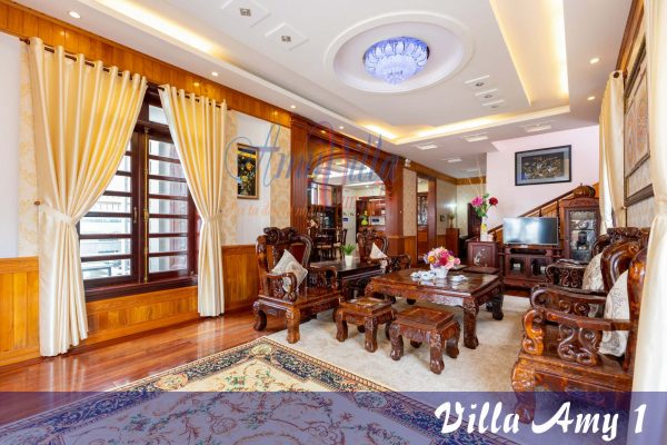 Villa Amy 1 le hong phong bai sau vung tau kim minh 7 phong ngu-bida-karaoke Hồ bơi rông, gan bien (1)