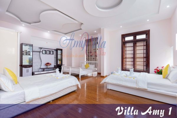 Villa Amy 1 le hong phong bai sau vung tau kim minh 7 phong ngu-bida-karaoke Hồ bơi rông, gan bien (1)