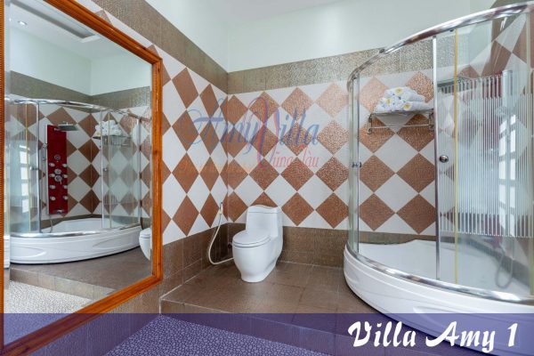Villa Amy 1 le hong phong bai sau vung tau kim minh 7 phong ngu-bida-karaoke Hồ bơi rông, gan bien (1)