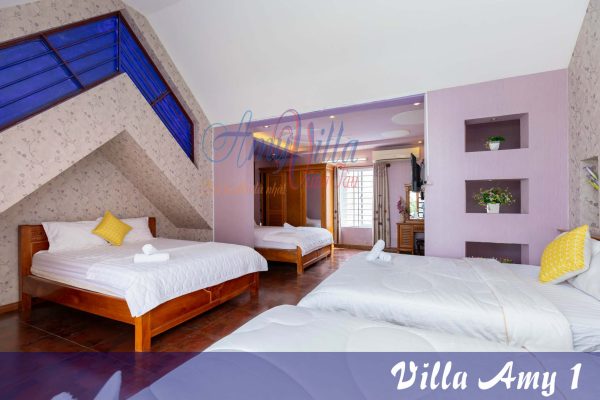 Villa Amy 1 le hong phong bai sau vung tau kim minh 7 phong ngu-bida-karaoke Hồ bơi rông, gan bien (1)